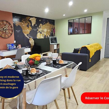 Bram Le Concorde-Wifi-Clim-Parking-3Etoiles-Ockeys 아파트 외부 사진